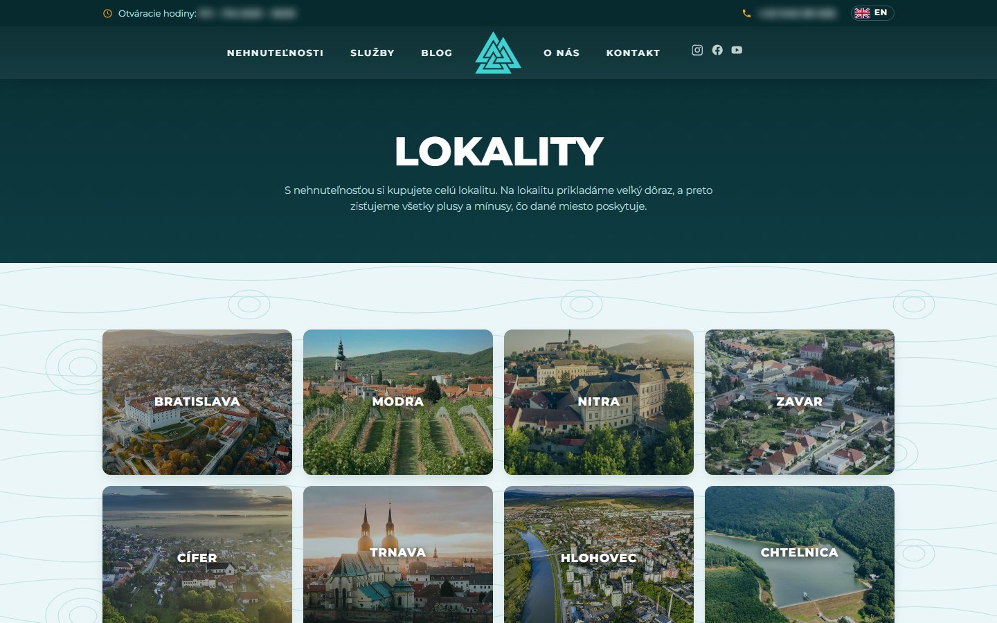 Lokality s dronovými fotkami